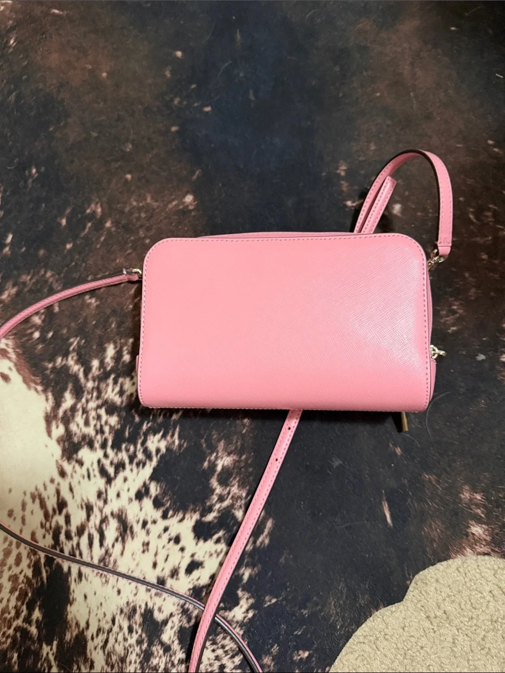 kate spade Pink Crossbody Double-Zip Camera Bag